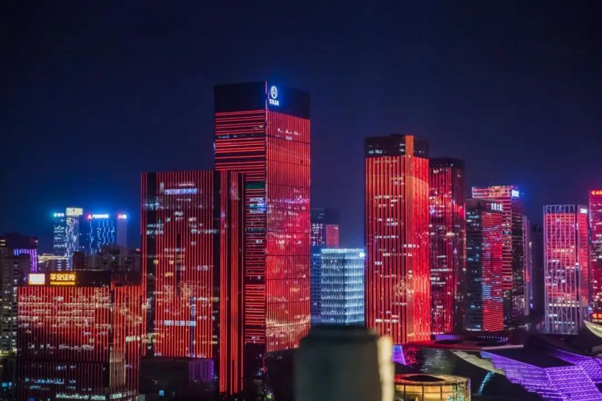 间+最佳位置+门票预约+交通)深圳市民中心灯光秀观赏攻略(时